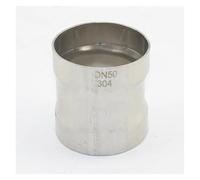 304 Stainless Steel Pipe Diameter 16/20/25/32/51/63/76/101 Mm Straight Pipe Conversion Welding Car Exhaust Tail Pipe(51mm)