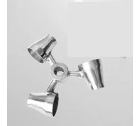 304 Stainless Steel Pneumatic Agitator Impeller - Axial Flow Single-Blade Agitator for Mixing(100x8)