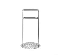 304 Stainless Steel Potato Masher for Kitchen Use, Designed for Mashing Various Foods Including Potatoes, Sweet Potatoes, and Fruits (A)