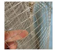 304 Stainless Steel Poultry Wire Mesh 2cm/1.2mm Heavy Duty Garden Fencing Durable 0.8x21m Metal Grid for Chickens Rabbits & Outdoor Use