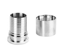 304 Stainless Steel Quick Connect Snap Fitting Hydraulic Hose Coupling Chuck CT Joint for Pipe Connection CNC Machined Design for Liquor Dairy Food and Pharmaceutical Applications