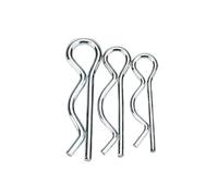 304 Stainless Steel R Type Spring Cotter Pin Wave Shape Split Clip M1 M1.2 M1.6 M1.8 M2 M2.5 M3 M3.5 M4(1.5x30mm 40pcs)