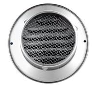 304 Stainless Steel Return Air Hood Wind And Rain Grille Range Hood Wall Socket Range Hood Suitable For Kitchen And Bathroom(180mm(7inch))