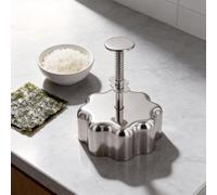 304 stainless steel Rice and vegetable roll for tool,Rice pressing tool(flower shape)