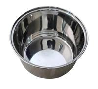 304 Stainless Steel Rice Cooker Inner Bowl，Compatible with Zojirushi B257 NS-WAQ NS-TGQ NS-WXQ10 NS-TGH，Replacement Parts