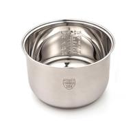 304 Stainless Steel Rice Cooker Inner Pot Universal 2L3L4L Compatible For Midea Rice Cooker Inner Pot Core Thickened Kitchen Tool Electric Rice Cooker Parts Replacement Inner Pot Electric Rice(2L)