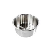 304 Stainless Steel Rice Cooker Liner Electric Pressure Cooker Compatible For Midea WSS2521/QS2523XL Container Replacement Inner Pot 2.5L Rice Cooker Parts SS2522P Inner Pot Kitchen Tools