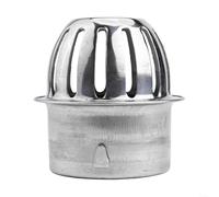 304 Stainless Steel Roof Drain Featuring a Card Style Design and Anti Clogging Mechanism for Safety (75mm)