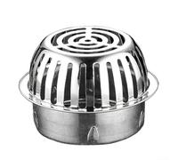 304 Stainless Steel Roof Drain Featuring a Card Style Design and Anti Clogging Mechanism for Safety (150mm)