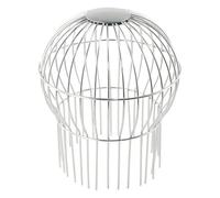 304 Stainless Steel Roof Drain Mesh Cover, Anti-Blocking Gutter Guard Prevents Leaves, Twigs, Moss and Debris from Clogging Downpipes, Easy Tool-Free Installation for 50mm to 160mm Outdoor D