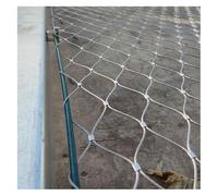 304 Stainless Steel Rope Wire Mesh, Multi-Purpose Garden Netting Safe and Attractive Easy to Store for Garden, House, Balcony, Stair(4x10m/13.12x32.8ft)