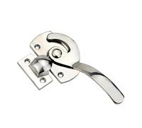 304 Stainless Steel Rotary Forced Close Door Handle Casting Industrial Equipment Engineering Mechanical Seal Door Lock 1Pcs(Stainles Steel Right,Large Size)