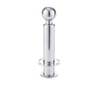304 Stainless Steel Rotary Spray Ball | Multiple Sizes For CIP Cleaning Of Distillation Tanks: Rotating Spray Action(Ferrule 50.5x64mm)