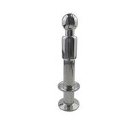 304 Stainless Steel Rotating Spray Tri Clamp Ball, 1.5inch to 1.5inch 360 Degree Tank Cleaning Ball 1pc