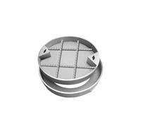 304 Stainless Steel Round Access CoverDurable FlushFit Lid for Sump Septic and Underground Use (80cm) Corrosion & Weather Resistant