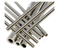 304 Stainless Steel Round Capillary 250mm 500mm Seamless Straight Tube 4x3.0mm/6x4mm/8x6mm/10x8mm/10x9mm/12x11mm 66(250mm,1mmx0.7mmx10pcs)