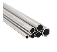 304 Stainless Steel Round Capillary Seamless Straight Tube 3mmx2mm 5x4mm6x4mm8x6mm10x8mm10x9mm12x11mm 500mm Long Hardware Pipe(5mmx2mmx2pcs)