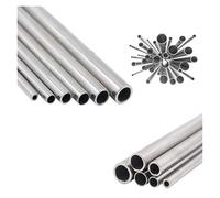 304 Stainless Steel Round Capillary Straight Tube 500mm Long Available in 4x2mm 8x6mm 10x8mm 13x11mm(15 x 14mm 1pcs)