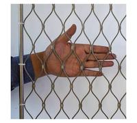 304 Stainless Steel Safety Mesh for Railings, 5cm/2mm Garden Protection Net, Animal Poultry Barrier Fence, Stair Banister Guard (0.8x8m/2.6x26.2ft)