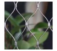 304 Stainless Steel Safety Net 1.5mm/2mm Wire Mesh for Garden & Railing Metal Rope Net (3x6m 10cm/2mm) - Stair & Pet Safety Solution Durable & Weather-Resistant