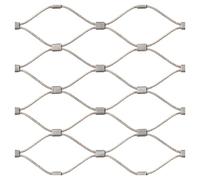 304 Stainless Steel Safety Net - Flexible Wire Rope Mesh Fall Protection for High Areas Garden Farm Stairs Balcony Poultry Pen Size L 2.8 x W 5 m