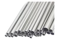 304 Stainless Steel Seamless Round Tube Capillary Weldable Industrial Straight Pipe, 500mm Length(OD 10 x ID 7mm 1pcs)
