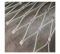 304 Stainless Steel Security Netting | Color:5cm Mesh,1.5mm Thick; Size:Multiple Sizes; Usage: Outdoor Security Deer Fence(1.2x25m/3.9x82ft)