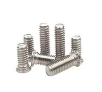 304 Stainless Steel Self-Clinching Screws M3-M8 Press-In Rivet Fasteners Fit For Sheet Metal Electrical Cabinet Assembly (M4,1000PCS_40MM)