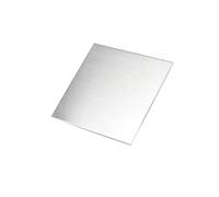 304 Stainless Steel Sheet, Metal Sheet for Crafting, Brushed Finish Flat Sheets of Metal for Kitchen DIY Craft - 1 Pc 100x100mm Thick: 2mm