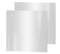 304 Stainless Steel Sheets, 2PCS 150 x 150 x 1.5 mm Stainless Steel Plates Stainless Steel Shim Plates Metal Sheets for Kitchen DIY Craft Making