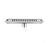 304 Stainless Steel Shower Floor Drain Featuring High Capacity Flow And Sewer Gas Blocking Sealing For Bathrooms(Brushed 40cm)