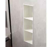 304 Stainless Steel Shower Shelf - Space-Saving rage for Bathroom - Black, Easy Installation, Drainable Design, No Tiles Required, Sleek & Modern nizer