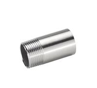 304 Stainless Steel Single-Ended Wire 50MM Long Welded Extended Single-Ended External Wire External Thread Direct 2 Minutes 3 Minutes 4 Minutes 6 Minutes 1 inch(G3/4)