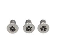 304 Stainless Steel Six Lobe Torx Countersunk Flat Head With Pin Tamper Proof Anti Theft Security Screw Bolt M2 M2.5 M3 M4 M5 M6(8mm,M3 20pcs)
