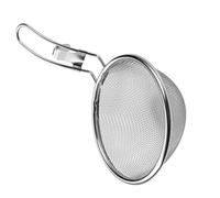 304 Stainless Steel Skimmer Fine Meshes Design for Soup Frying Hanging Hook Multipurpose Kitchen Tool Dishwasher Safe Dishwasher Safe Stainless Strainer