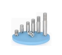 304 Stainless Steel Slotted Dowel Pin, Precision Cylindrical Locating M2-M10(M2x8mm (5pcs))