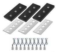 304 Stainless Steel Snow Blower Impeller Modification Kit 4-Blade for For general Use on Most 2-Stage Snow Blowers Includes Complete Installation Hardware (A)