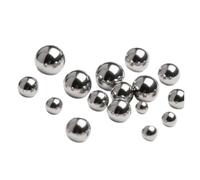 304 Stainless Steel Solid Ball Dia 0.4-30mm Precision Bearing Steel Small Pellet Marbles Round Smooth Slides Ball