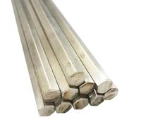 304 Stainless Steel Solid Hex Rod Bar Shaft Dia 5mm 6mm 7mm 8mm 9mm 10mm 11mm 12mm 13mm~18mm Hexagonal Rod Square Bar(15x300mm)