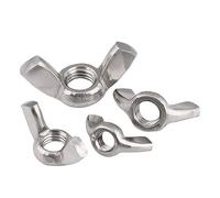 304 Stainless Steel Special-shaped Hand Screw Nut Wing Nuts Claw Nut M3 M4 M5 M6 M8 M10 M12 M14 M16 M18 M20 M24 /316(M24 (1Pcs))