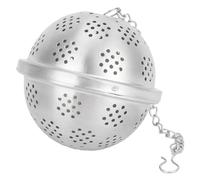 304 Stainless Steel Spice Ball Tea Filter Herb Strainer Soup Seasoning Mesh Small Size Durable Kitchen Accessory Easy to Use for Cooking