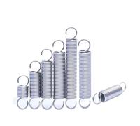 304 Stainless Steel Spiral Coil Tension Spring Wire Diameter: 0. 8mm(6mm,80mm (2Pcs))