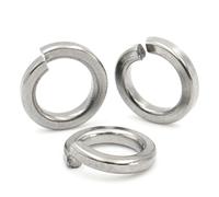 304 stainless steel split locking shock absorber spring locking shock absorber M1.6 M2 .5 M3 M4 M5 M6 M8 M10 M12 M16 M20 M22 M24 M27 M30 2-100 pieces(M16 (5pcs))