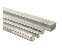 304 Stainless Steel Square Bar Rod 5mm 6mm 8mm 10mm 12mm 16mm -80mm Length 100mm Steel Linear Shaft, 1pcs(14x14mm)
