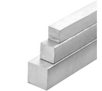 304 Stainless Steel Square Bar Rods, 1pcs Length 200mm Bar, 5mm 6mm 7mm 8mm 10mm 12mm 15mm 18mm 20mm 25mm 30mm Square Bar(14x14mm)