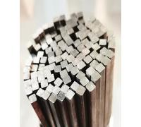 304 Stainless Steel Square Bar, Thickness 5MM 6MM 7MM 8MM 9MM 10MM 11MM 12MM 13MM 14MM 15MM 304 Stainless Steel Square Rods Length 500mm, 2PCS(9mm)