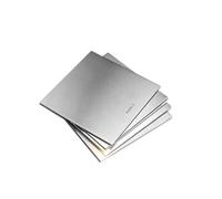 304 Stainless Steel Square Plate Polished Sheet Various sizes for Kitchen DIY Craft Making(200x200x1mm)