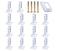 304 Stainless Steel Square Railing Post6pcs Pool Fence Spigot Clamp for Stairs & Balcony 160mm Home & Garden Hardware Durable & WeatherResistant