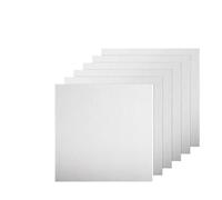 304 Stainless Steel Square Sheet Plate Flat Brushed Metal Polished for Kitchen DIY Craft Making(0.2x100x100mm)