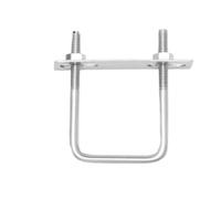 304 Stainless Steel Square U-Bolts with Nuts - 1/2pcs, Inner Width 20-100MM, M6 M8 M10 for Secure Connections(M6x35x70 2pcs)